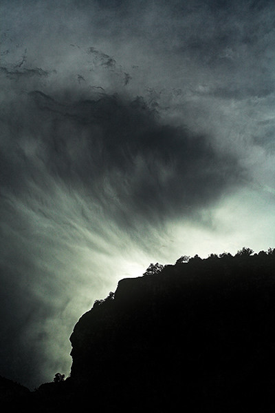 Welling Over the Canyon Wall