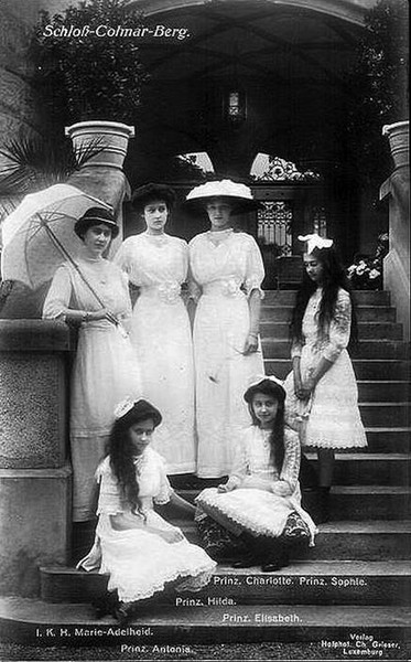 Daughters of the Grand Duke of Luxemburg 