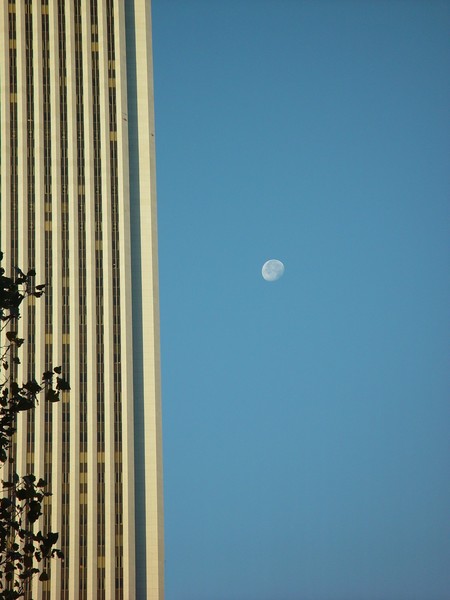 Moon in Chicago