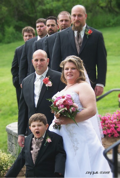 Lisa's Wedding with the Boys