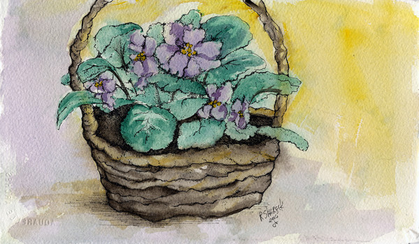 Violet Basket