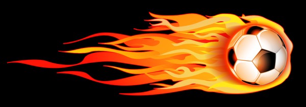 The Flaming Soccer Ball