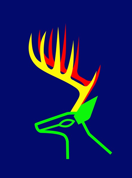The White Tailed Christmas Deer wishes you a Merry Christmas