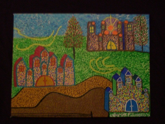 Three Castles on Cello Hill