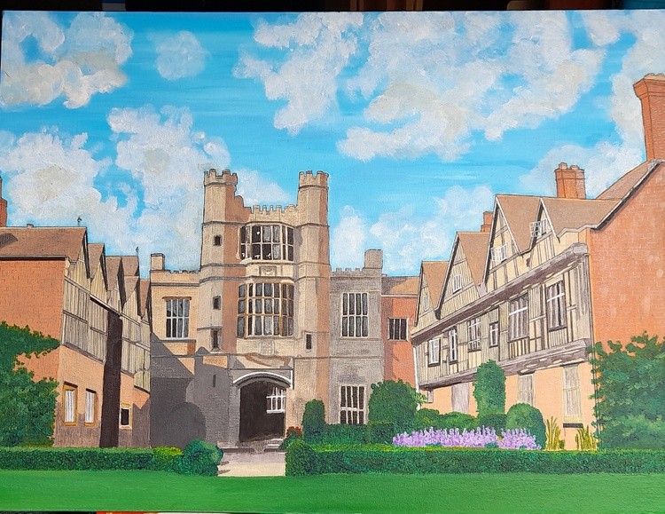 Coughton Court, Warwickshire,  England. 
