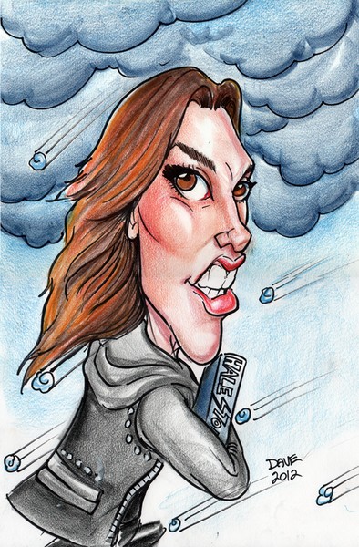 Lzzy Hale of HALESTORM