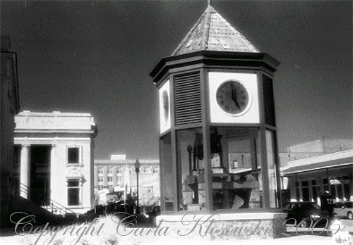 Clock at Palafox Street, Pensacola, FL