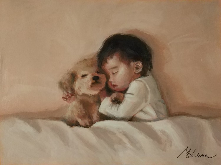 Nap buddies