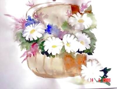 Original watercolor Ramilya