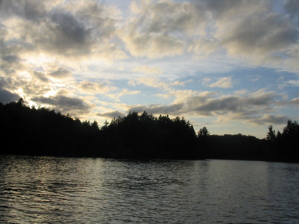 Sunset at the Cottage