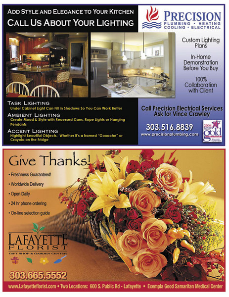 Ads for Nov. CLM