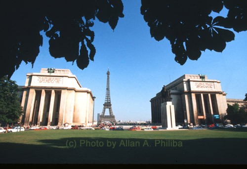 Trocadero and Eiffel Tower