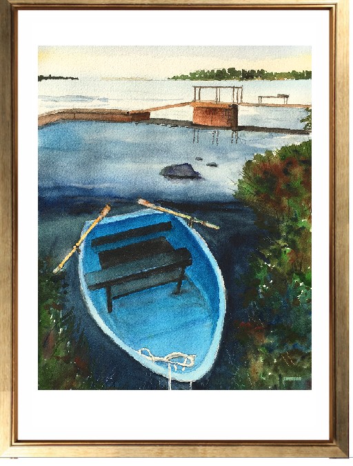 Blue Boat