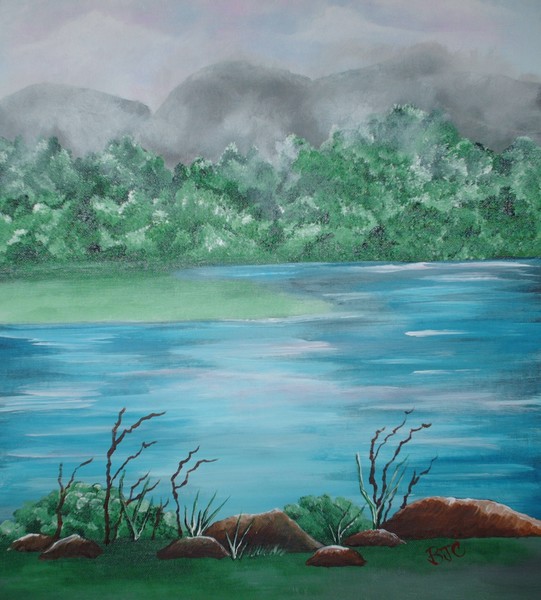 the lake