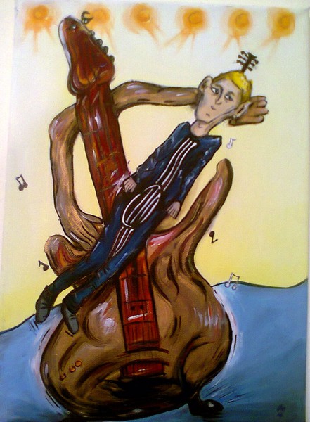 Guitar Plays Man