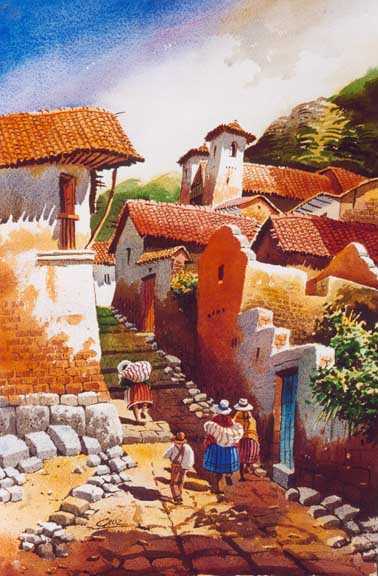 Peruvian Village