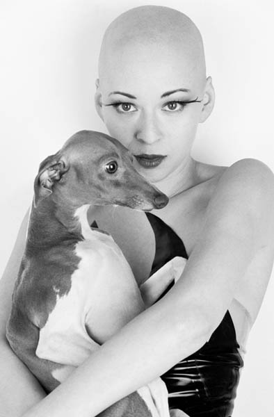 Kumi With Dog