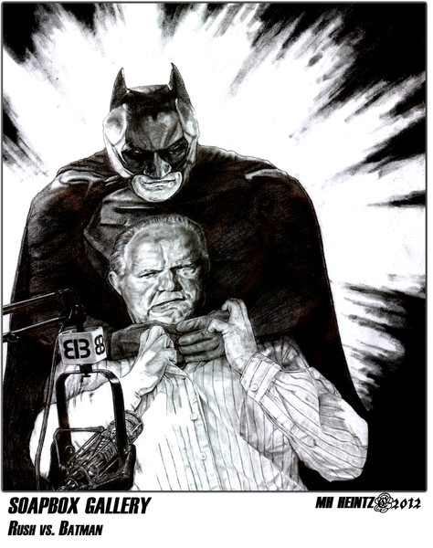 SOAPBOX GALLERY: Rush vs. Batman