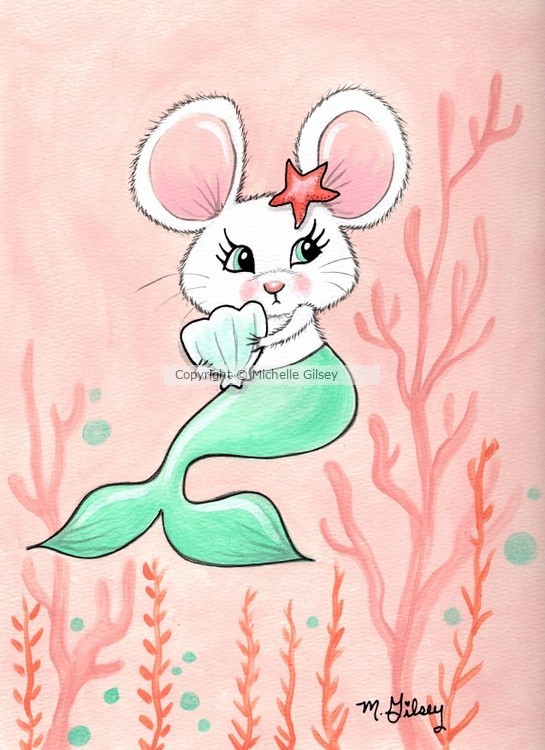 Turquoise the Mermouse