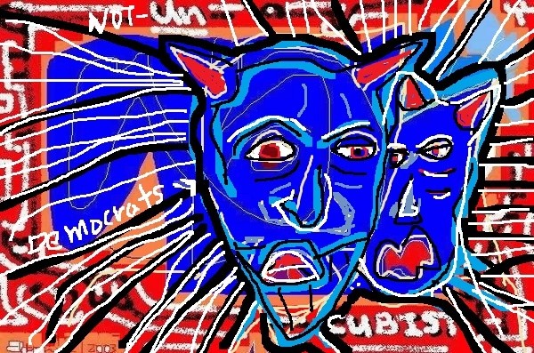 NOT un-cubist--Only DEMON DEMOCRATS JOE & KAMALA..(C) 2020 ELTON HOUCK