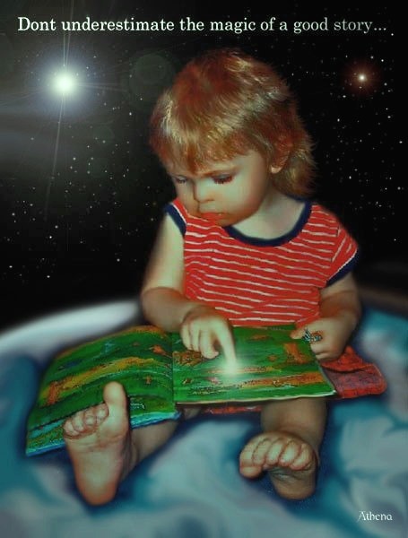 Read To Me Library Poster