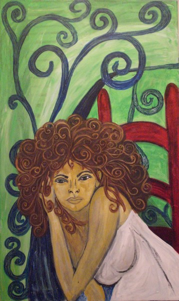 painted girl