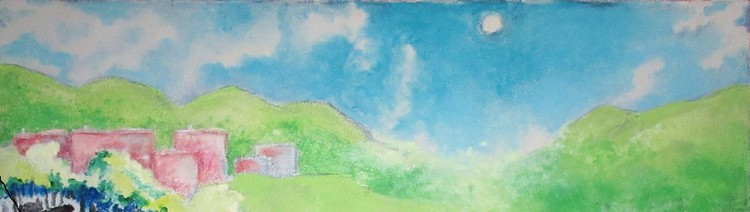 Detail of Wall Mural: Memory and Awe