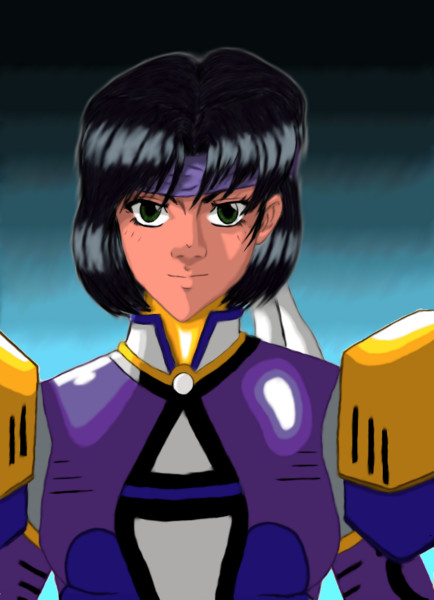 Jean Face Portrait CG colored