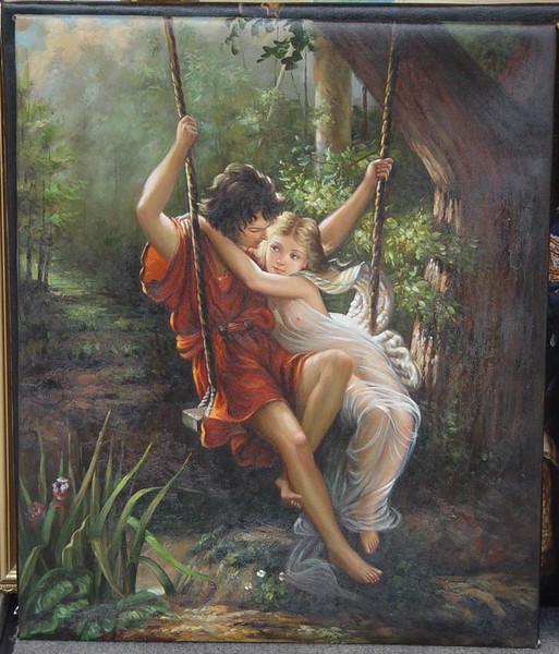 Oil Paingting-People