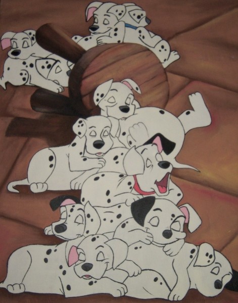 Sleeping_Dalmations