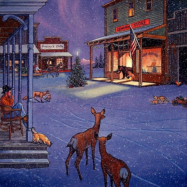 Christmas Time in the Animal World