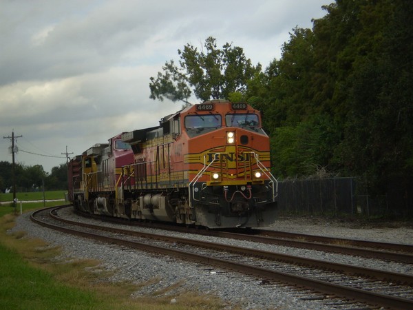 BNSF freight train