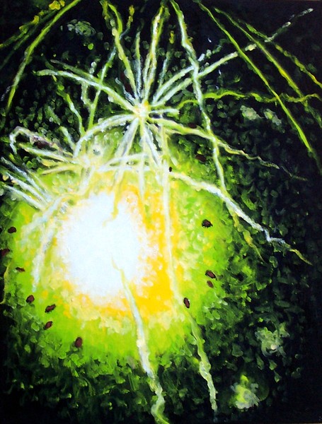 Green Fireworks