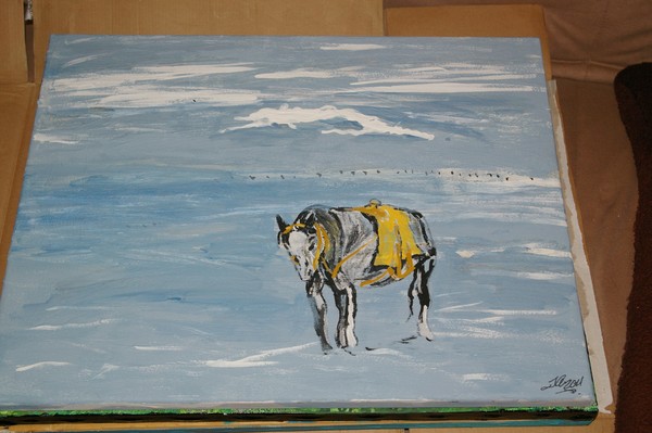 the lone horse
