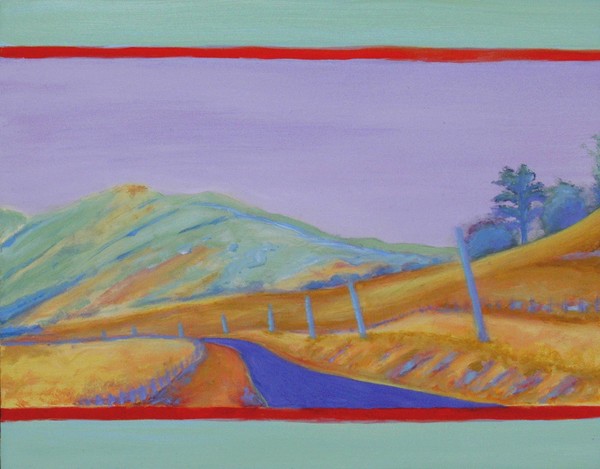 red line / CA hills