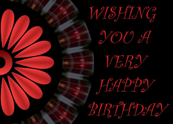 WISHING YOU A VERY HAPPY BIRTHDAY