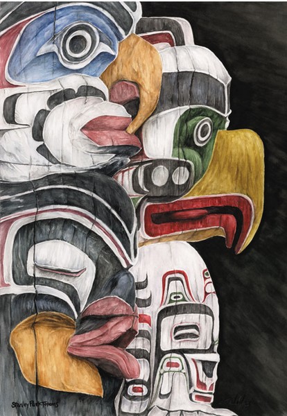Stanley Park Totems
