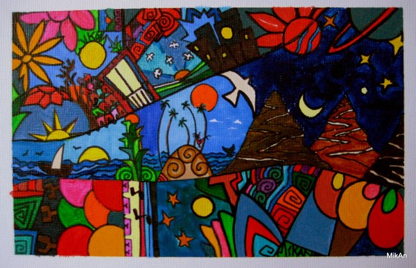 Los Caminos de colores