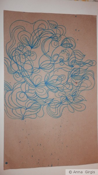 unfinished layer drawing