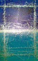 Blue Green Abstract