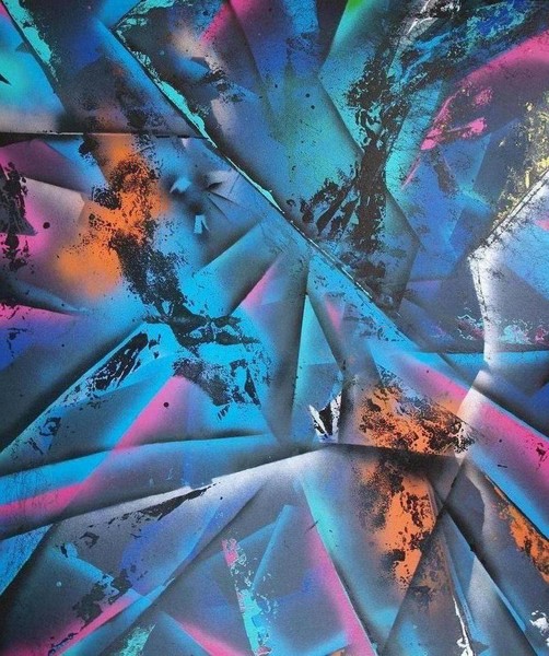 Abstrakt sprayart 21