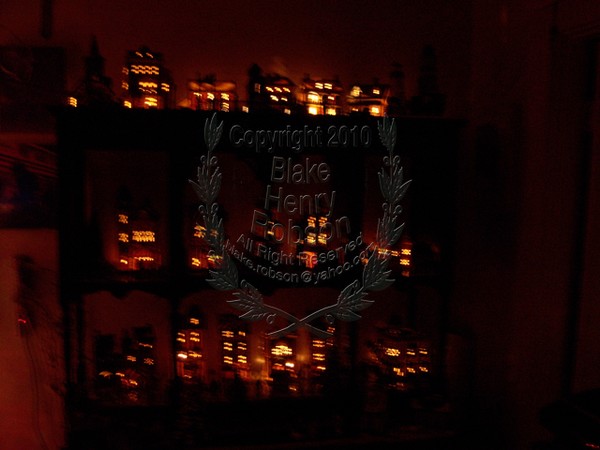 Department 56 Christmas Village Digital Art