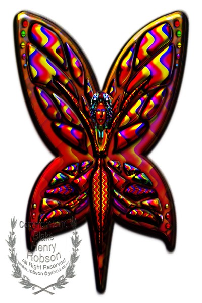 Butterfly Woman three