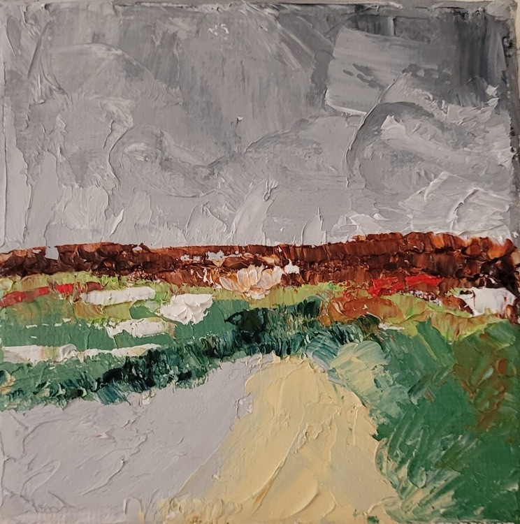 Landscape in Greece, February 2022