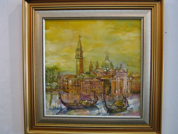 'GRAND CANAL'(Venice)-OIL on CANVAS,dim:50/50cm
