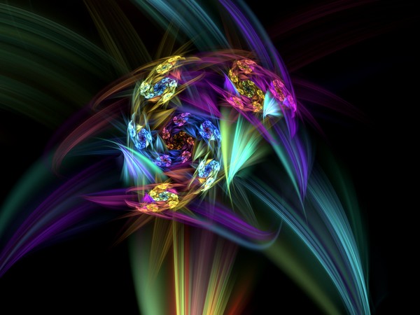 Glitzy Spiral