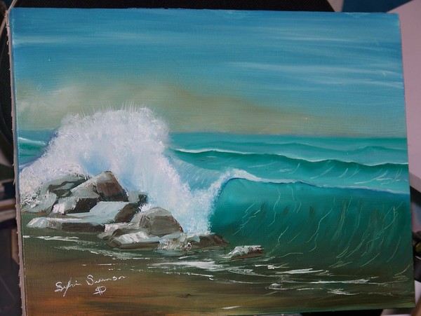 crashing wave