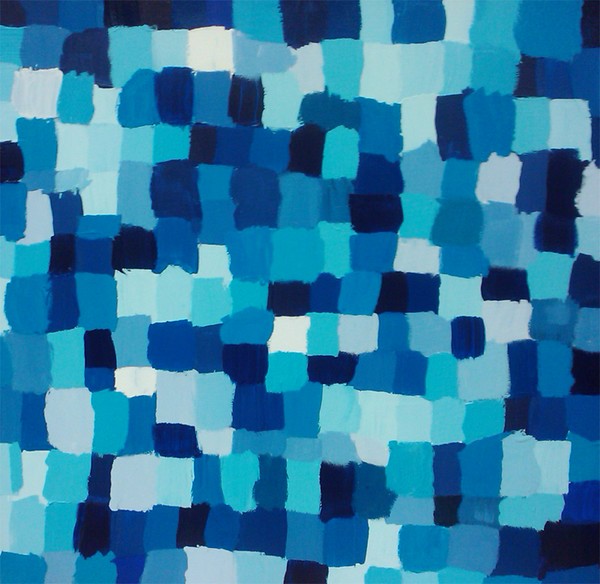 Blue Patchwork #1