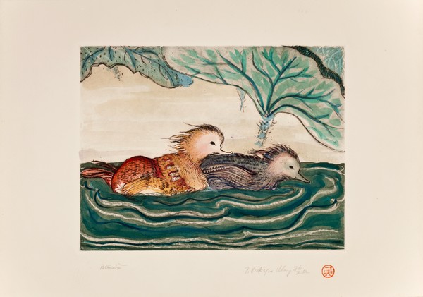 4. mandrin ducks.