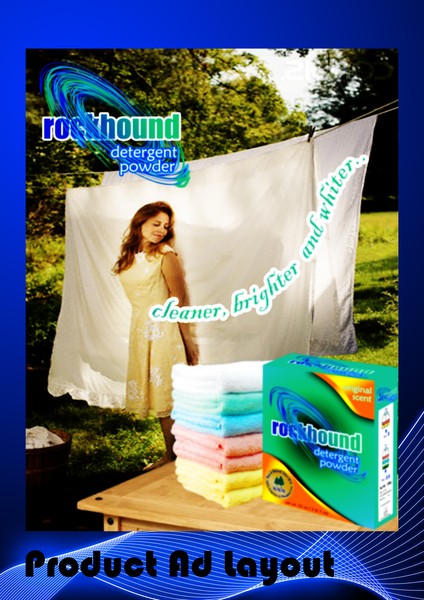 product ad layout